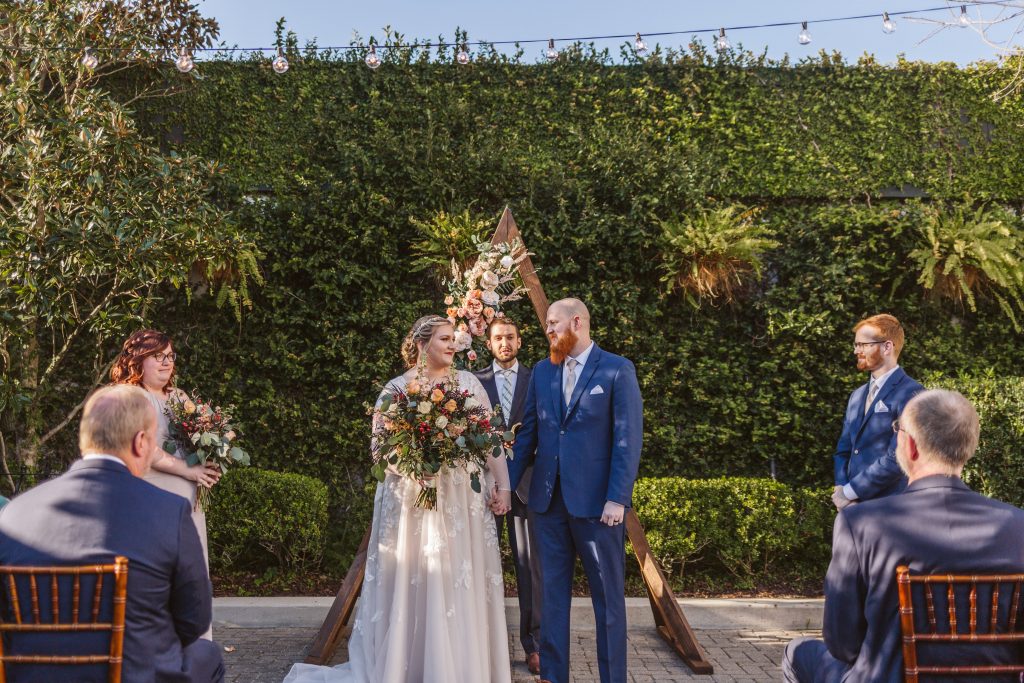 pensacola florida garden wedding